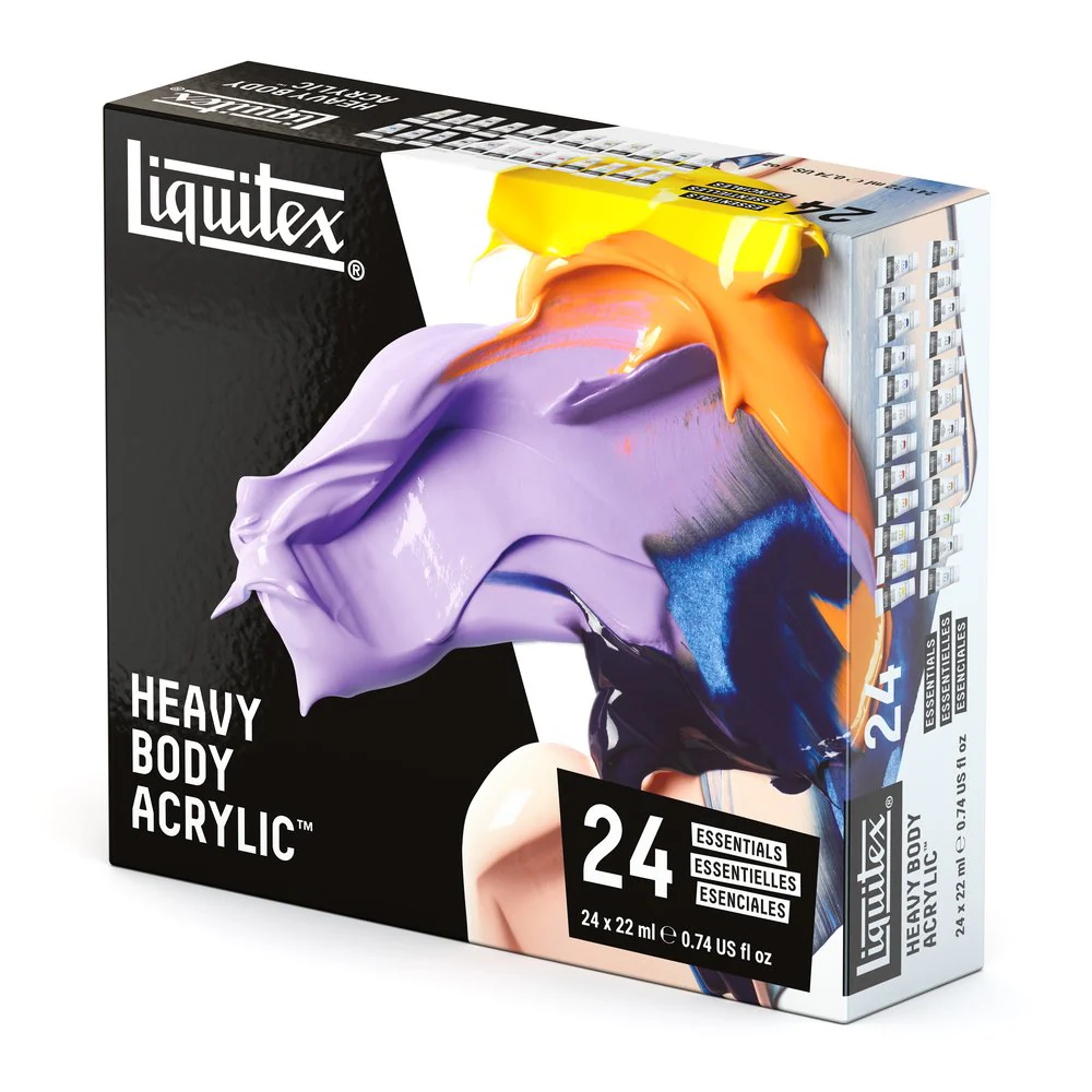 Heavy Body Acrylic Set - 24x22ml Set - Image 8