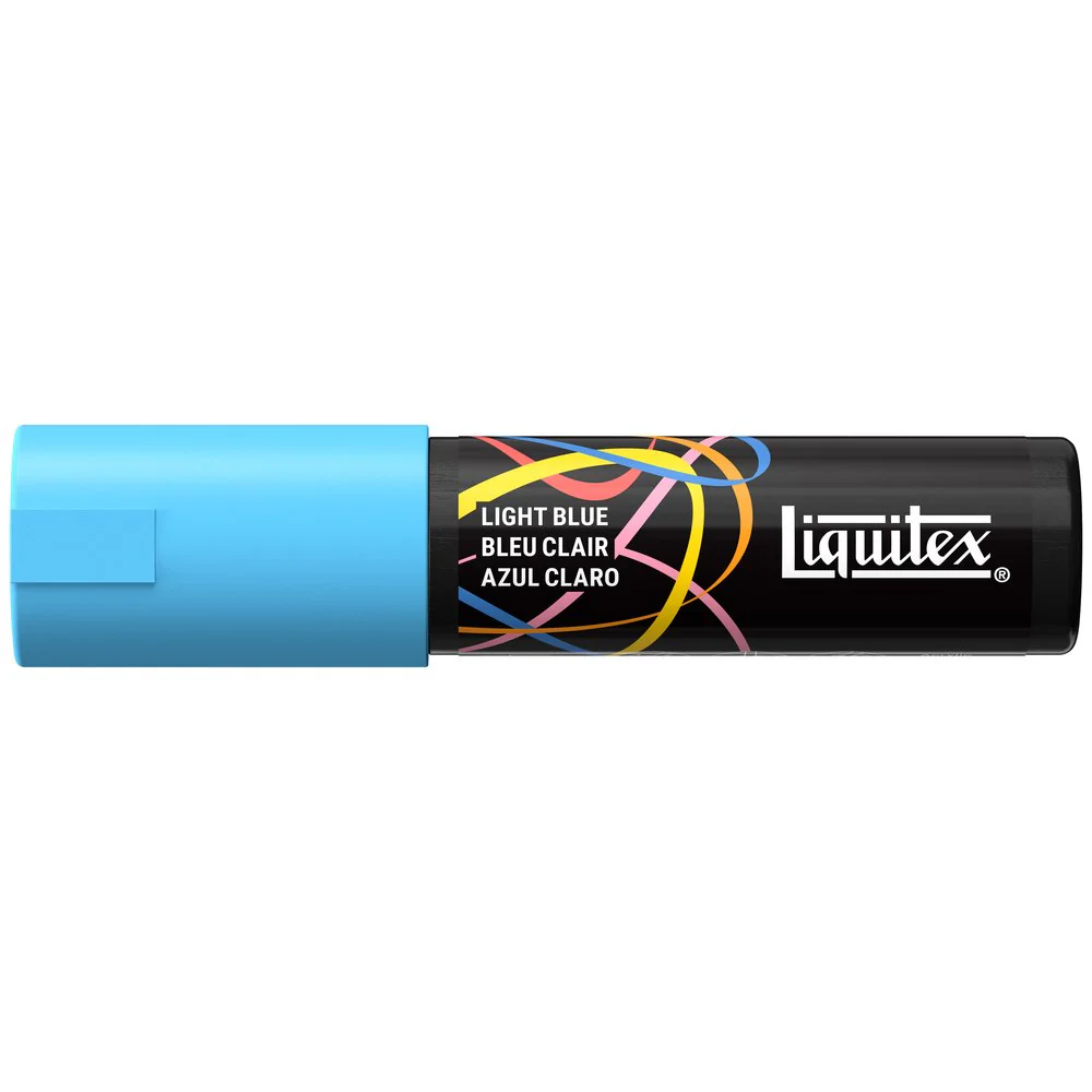 Liquitex Marker - Light Blue - Image 6