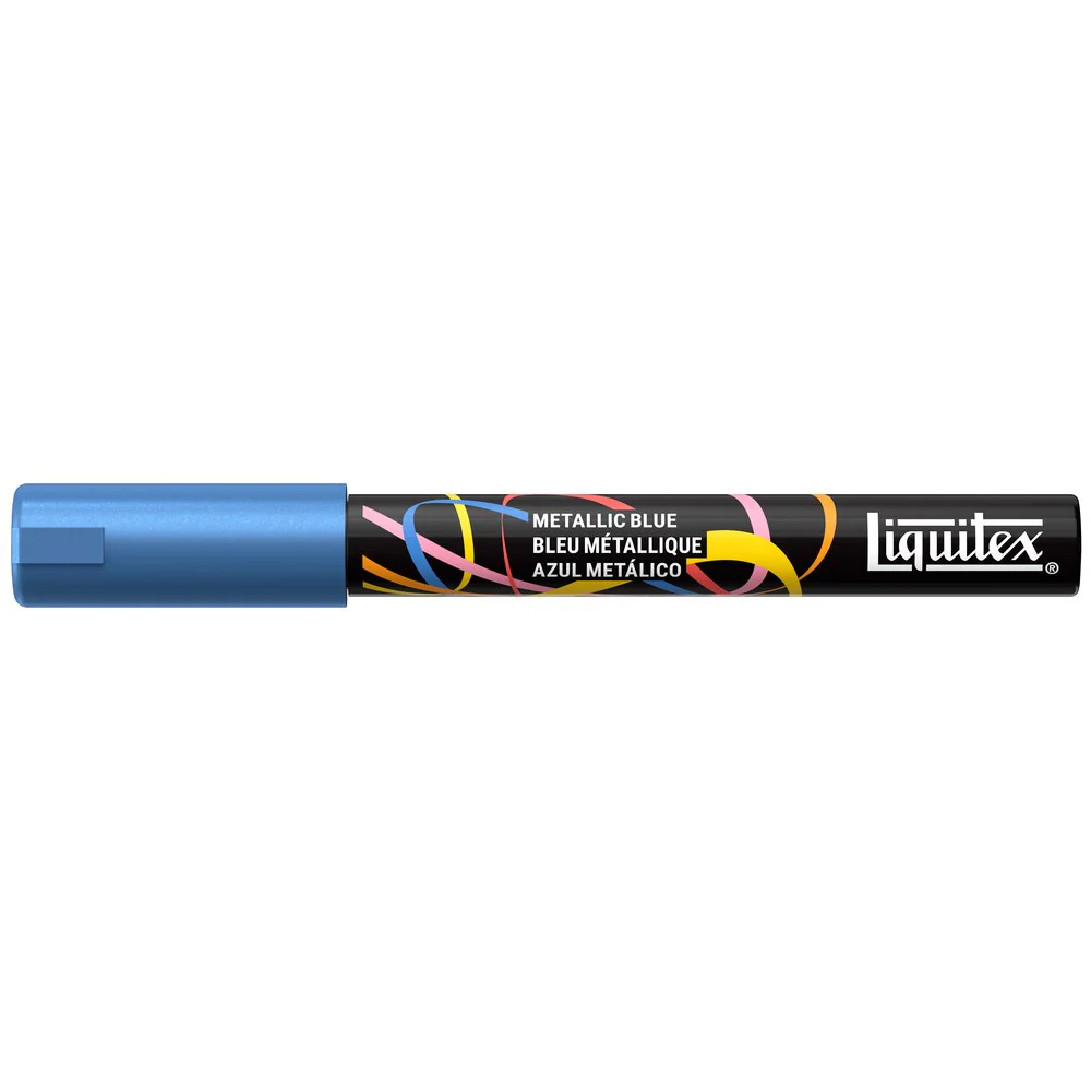 Liquitex Marker - Metallic Blue - Image 3