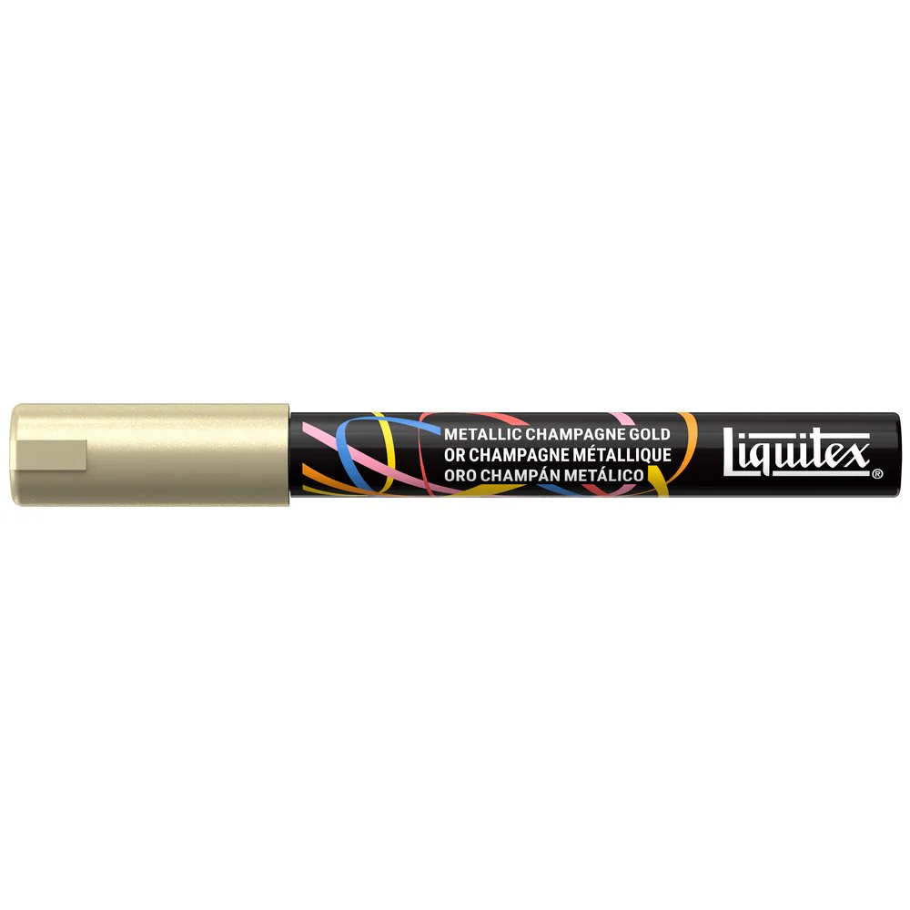 Liquitex Marker - Metallic Champagne Gold - Image 3