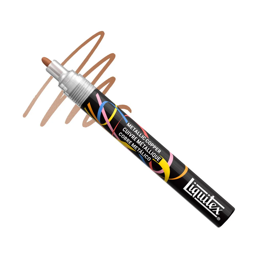 Liquitex Marker - Metallic Copper - Image 2