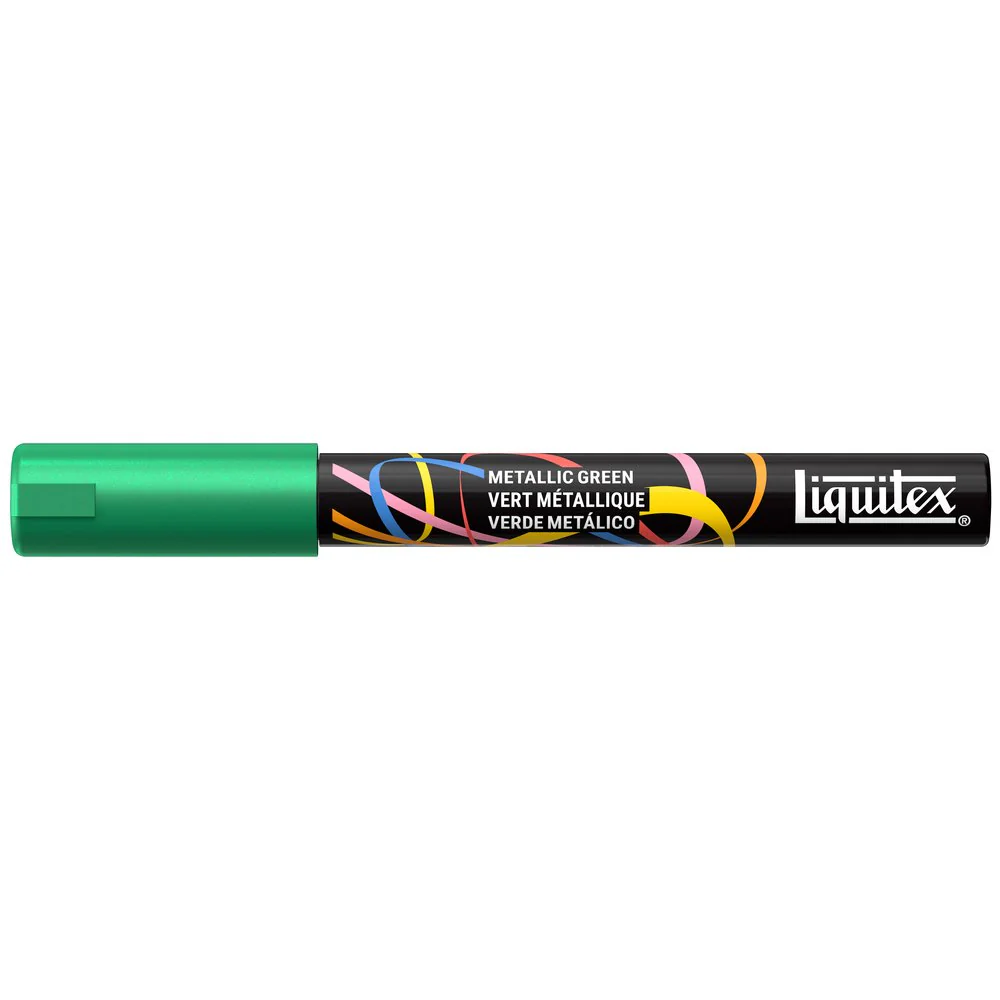 Liquitex Marker - Metallic Green - Image 3