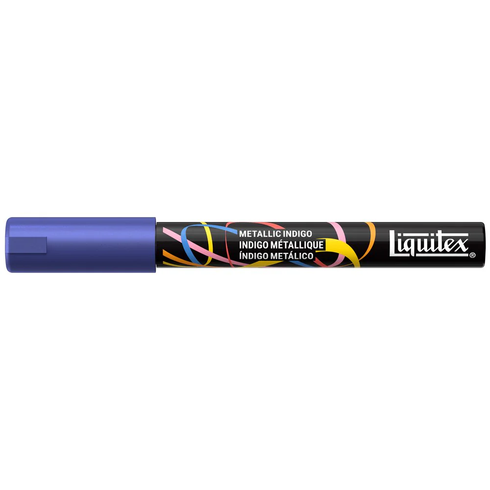 Liquitex Marker - Metallic Indigo - Image 3