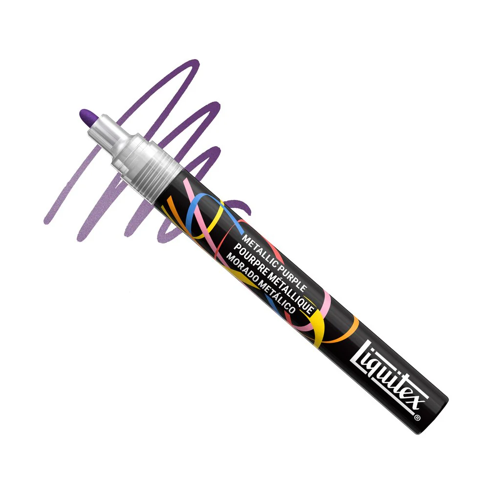 Liquitex Marker - Metallic Purple - Image 3