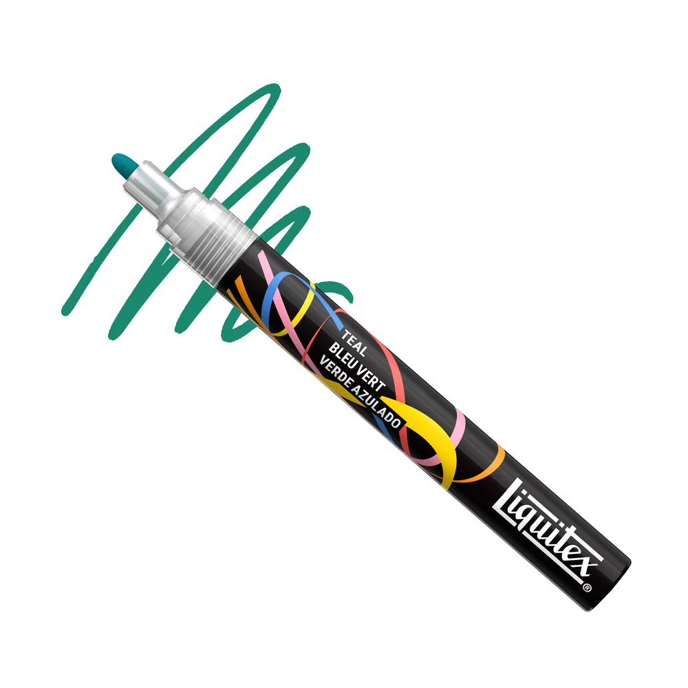 Liquitex Marker - Teal - Image 2