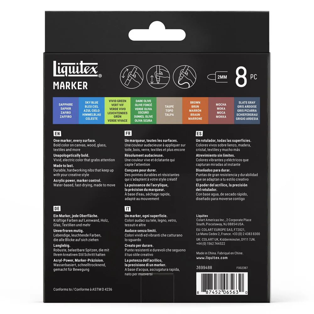 MARKER SET - 8X2MM - LANDSCAPE - Image 5