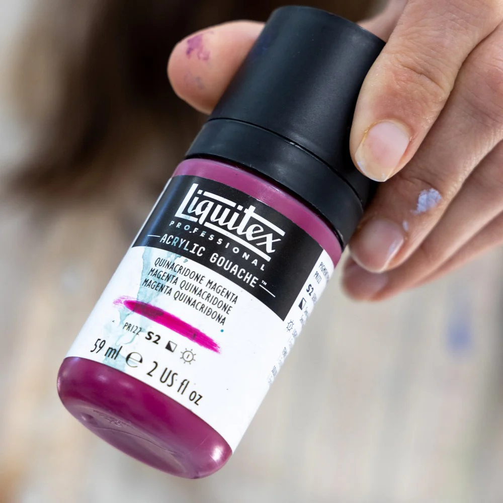 Professional Acrylic Gouache - Turquoise Deep - Image 6