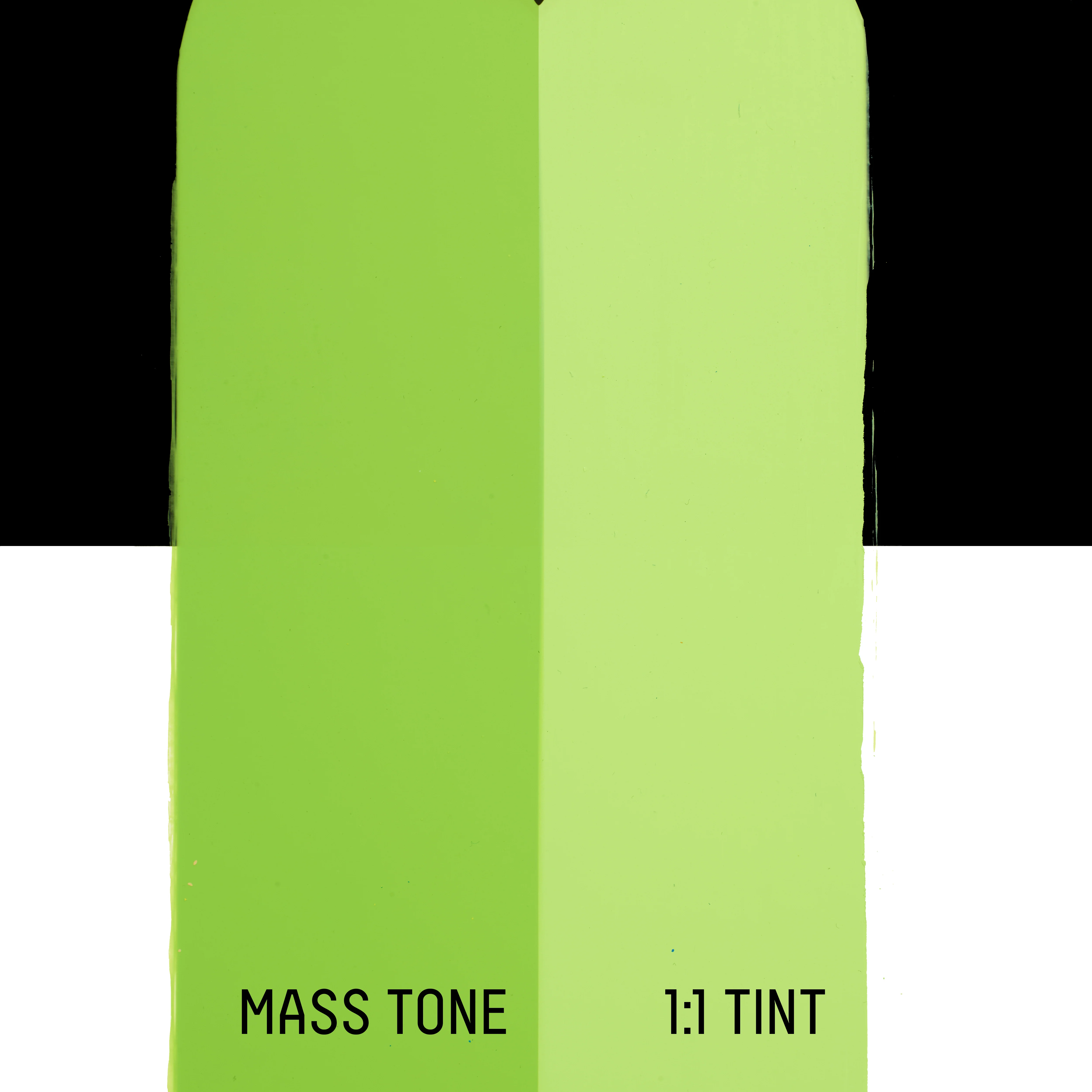 Professional Acrylic Gouache - Vivid Lime Green - Image 3