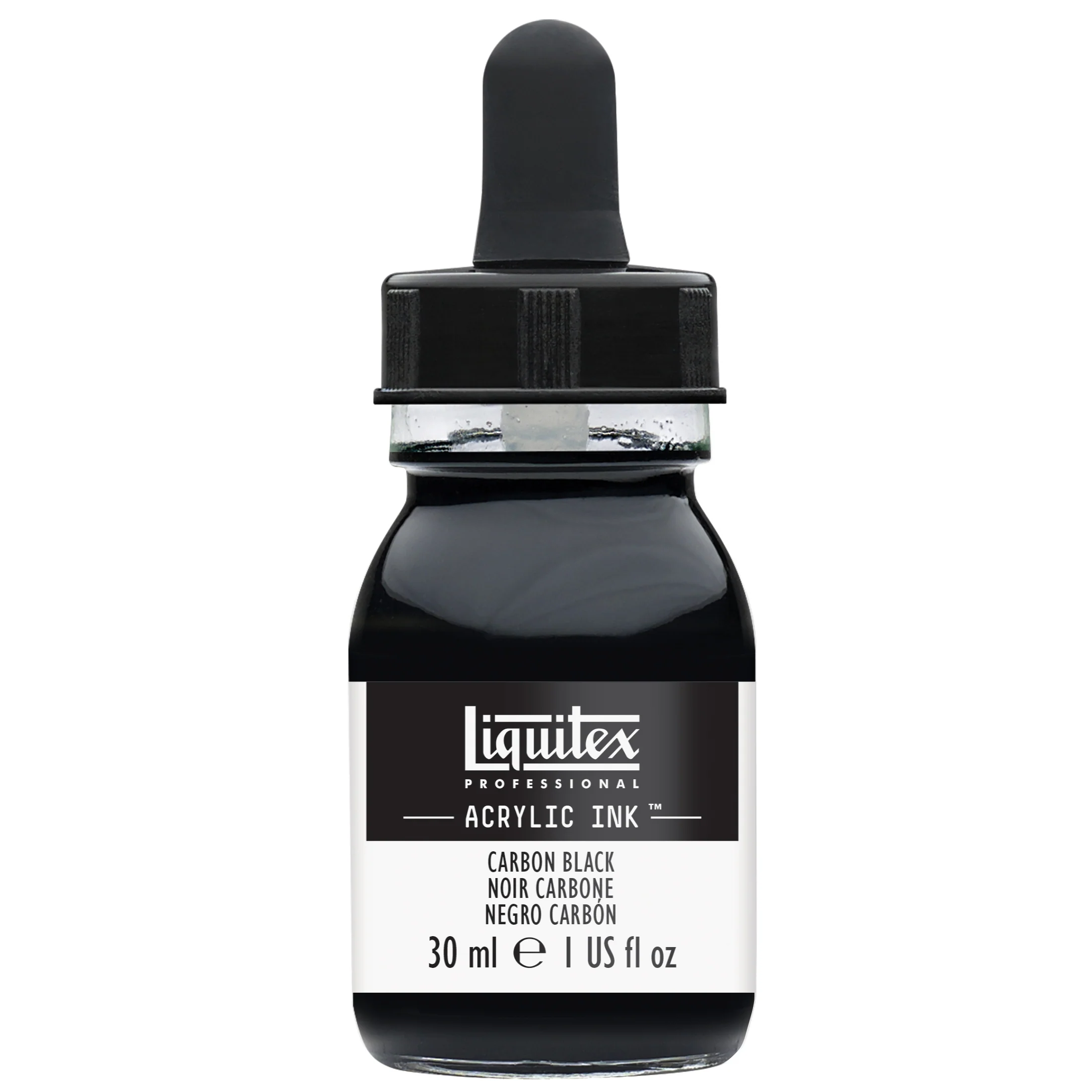 Professional Acrylic Ink - Carbon Black - Image 2