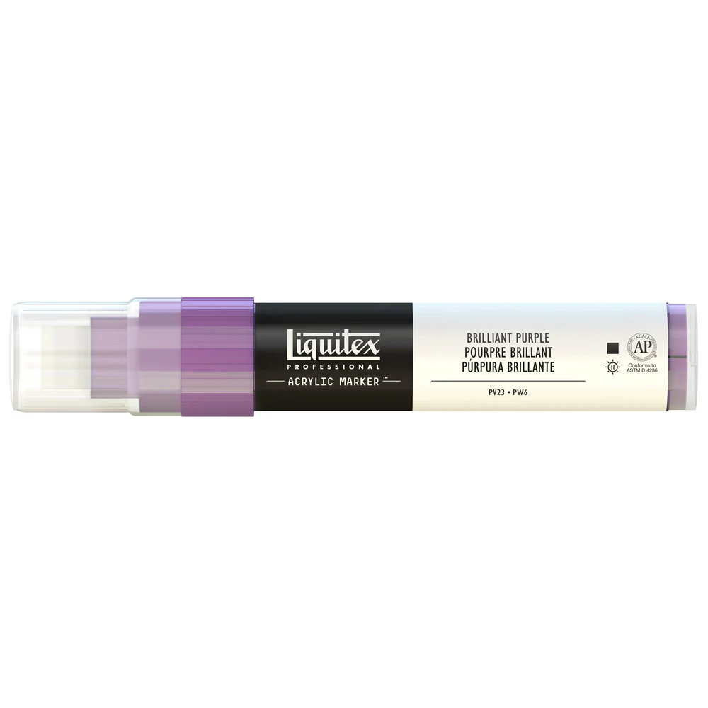 Professional Acrylic Marker - Brilliant Purple - Image 3