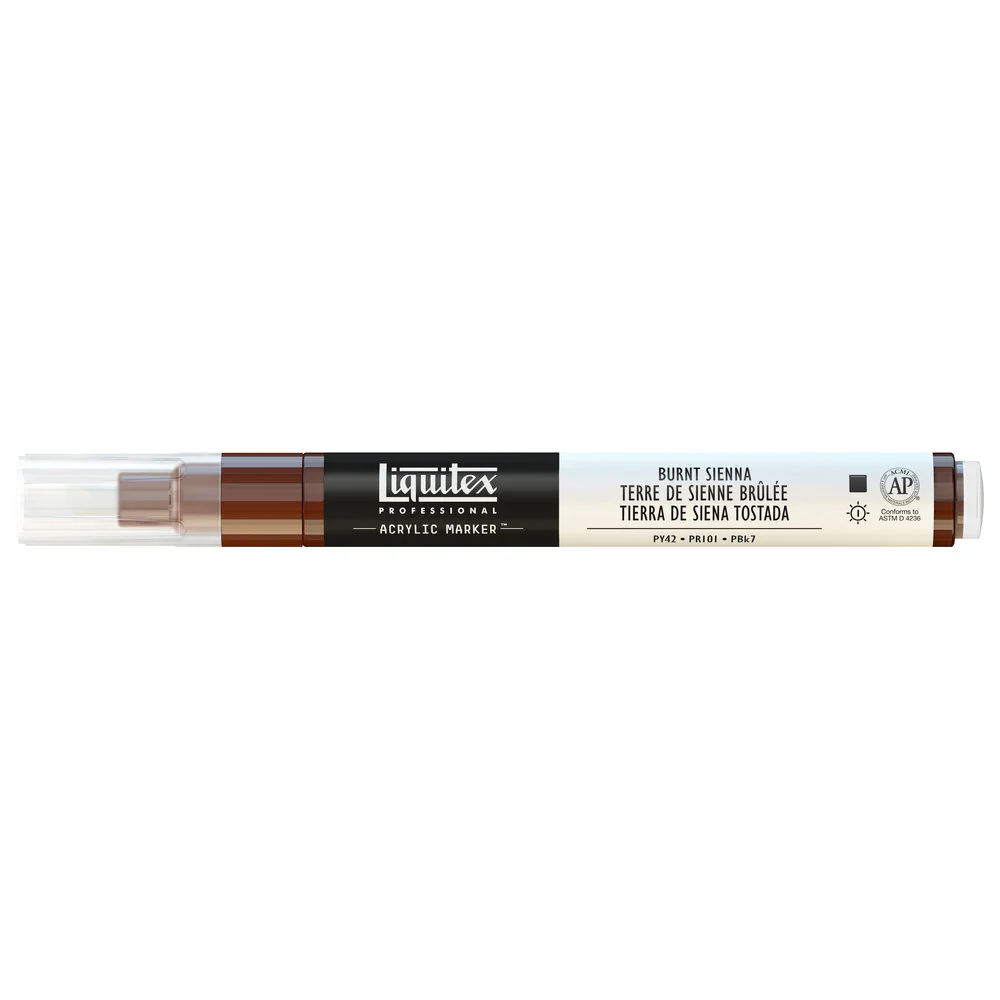 Professional Acrylic Marker - Burnt Sienna - Image 2