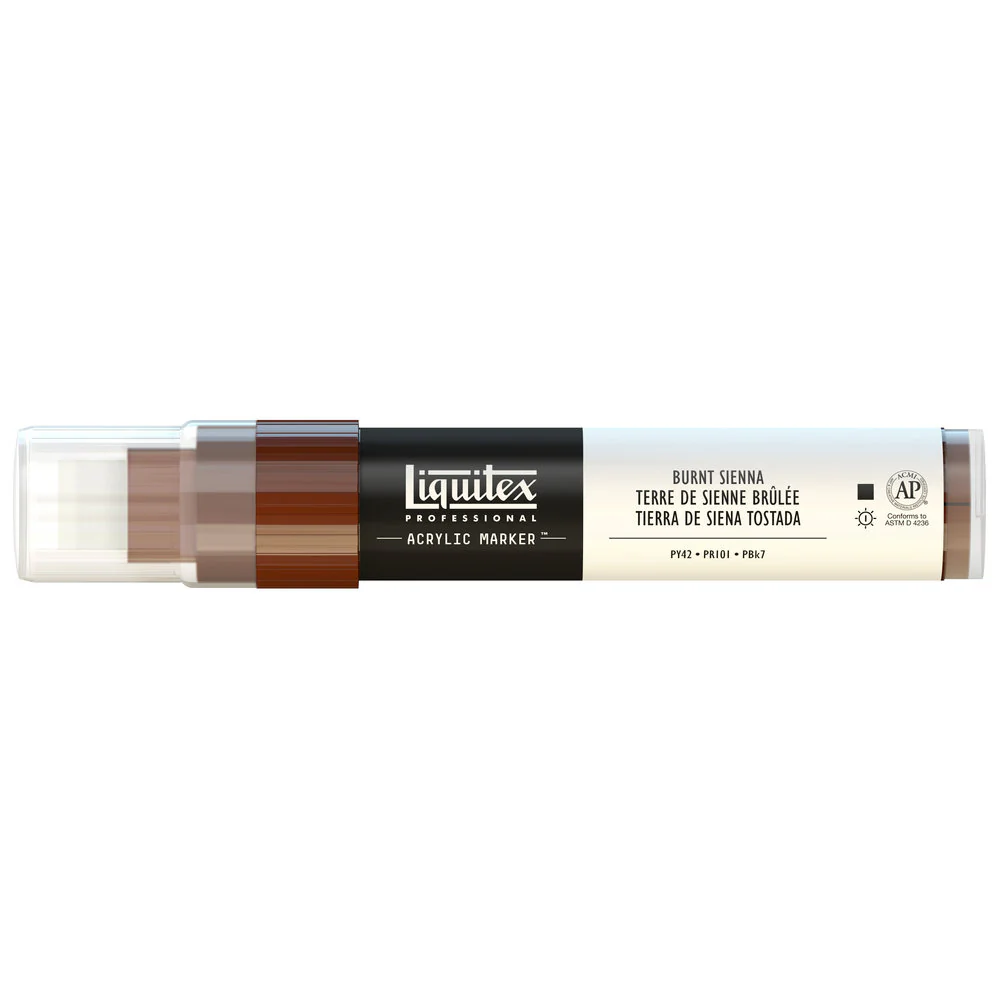 Professional Acrylic Marker - Burnt Sienna - Image 3