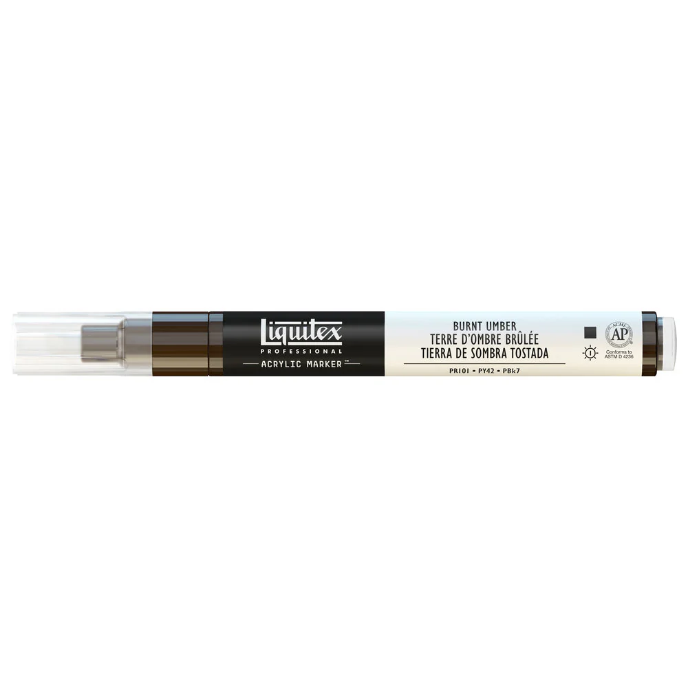 Professional Acrylic Marker - Burnt Umber - Image 2