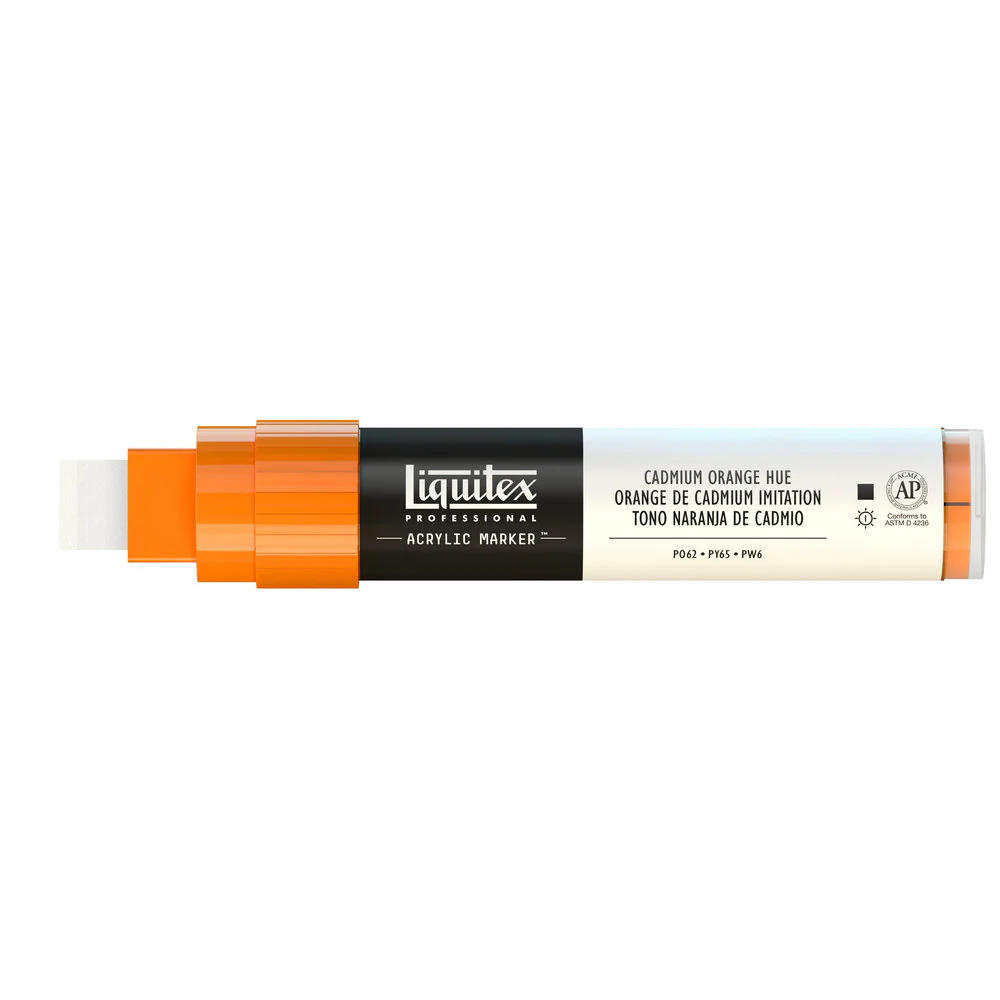 Professional Acrylic Marker - Cadmium Orange Hue - Image 6