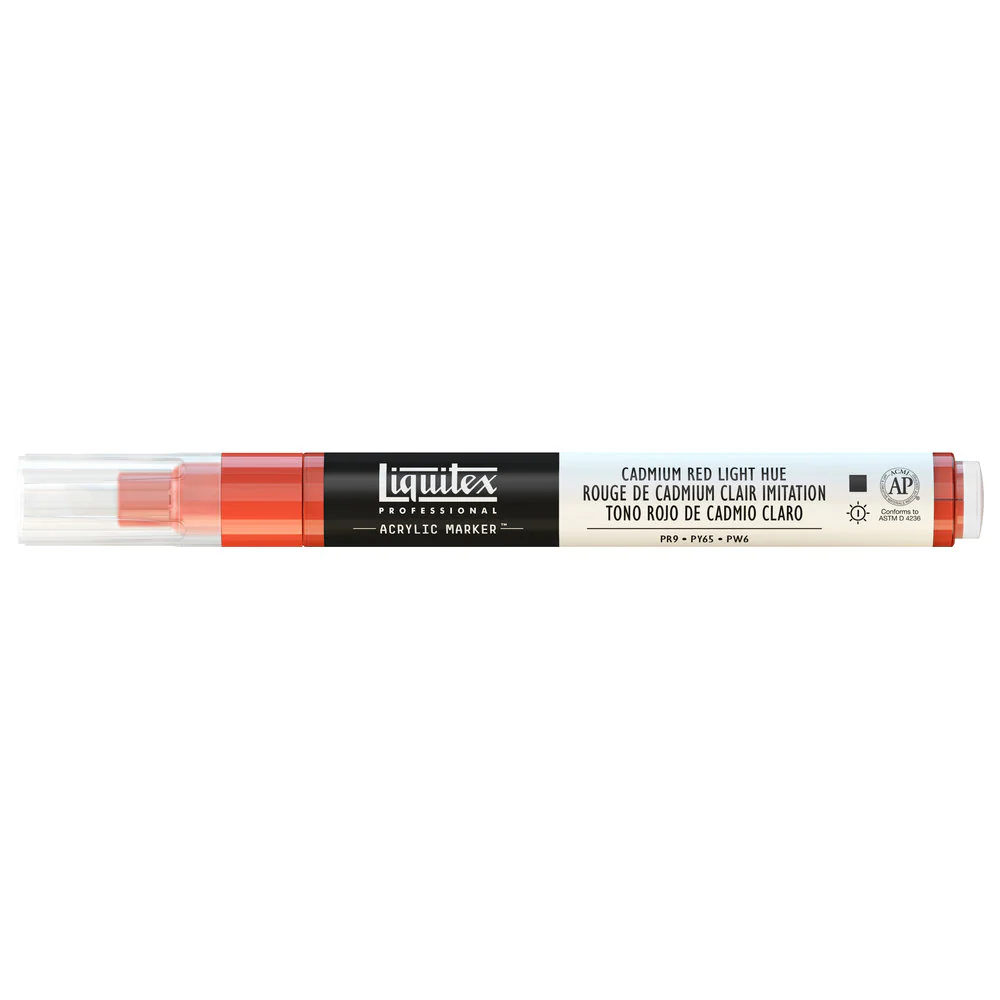 Professional Acrylic Marker - Cadmium Red Light Hue - Image 2