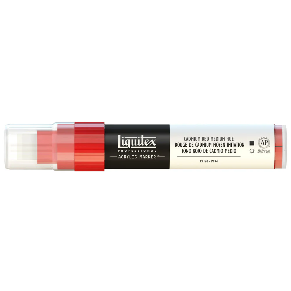 Professional Acrylic Marker - Cadmium Red Medium Hue - Image 3