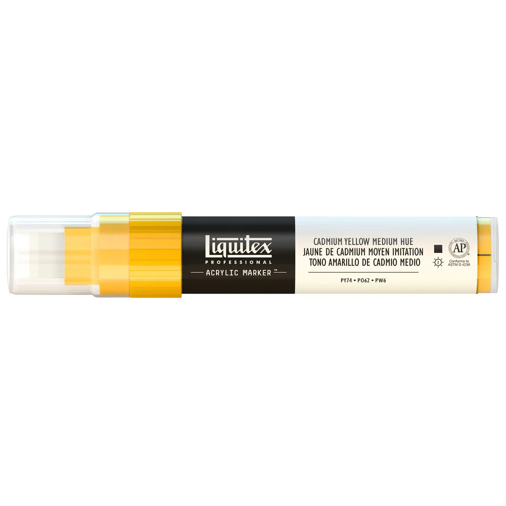 Professional Acrylic Marker - Cadmium Yellow Medium Hue - Image 3