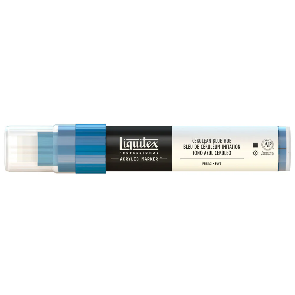 Professional Acrylic Marker - Cerulean Blue Hue - Image 3