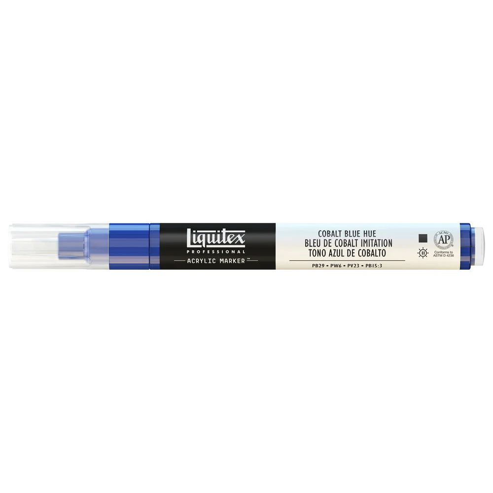 Professional Acrylic Marker - Cobalt Blue Hue - Image 2