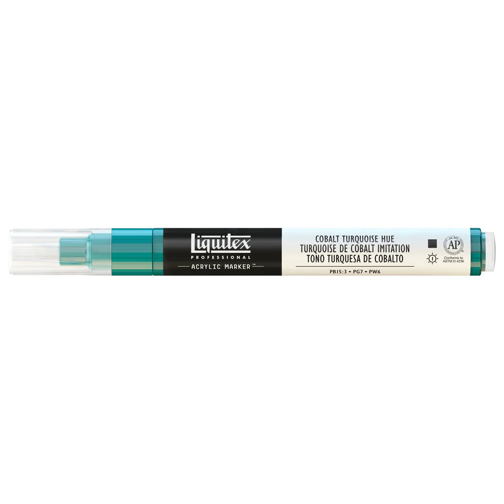 Professional Acrylic Marker - Cobalt Turquoise Hue - Image 2