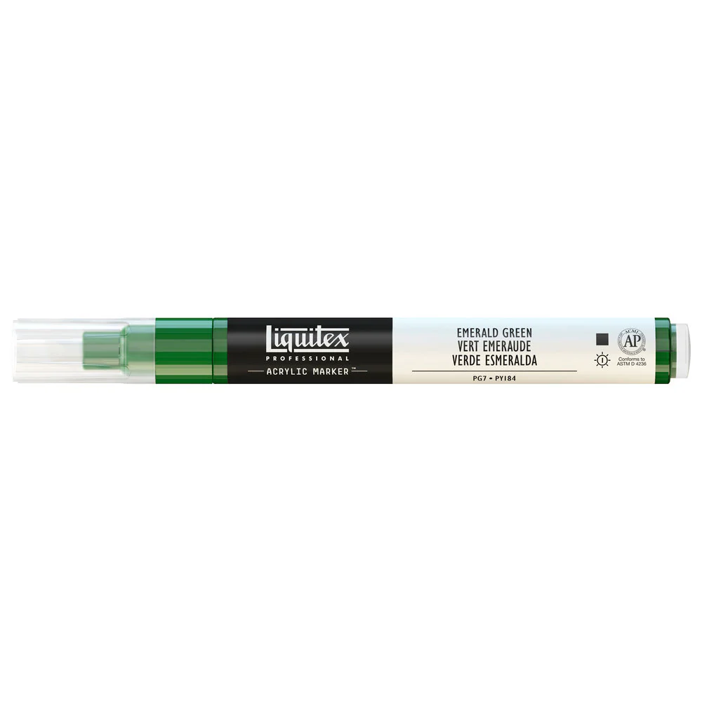 Professional Acrylic Marker - Emerald Green - Image 2