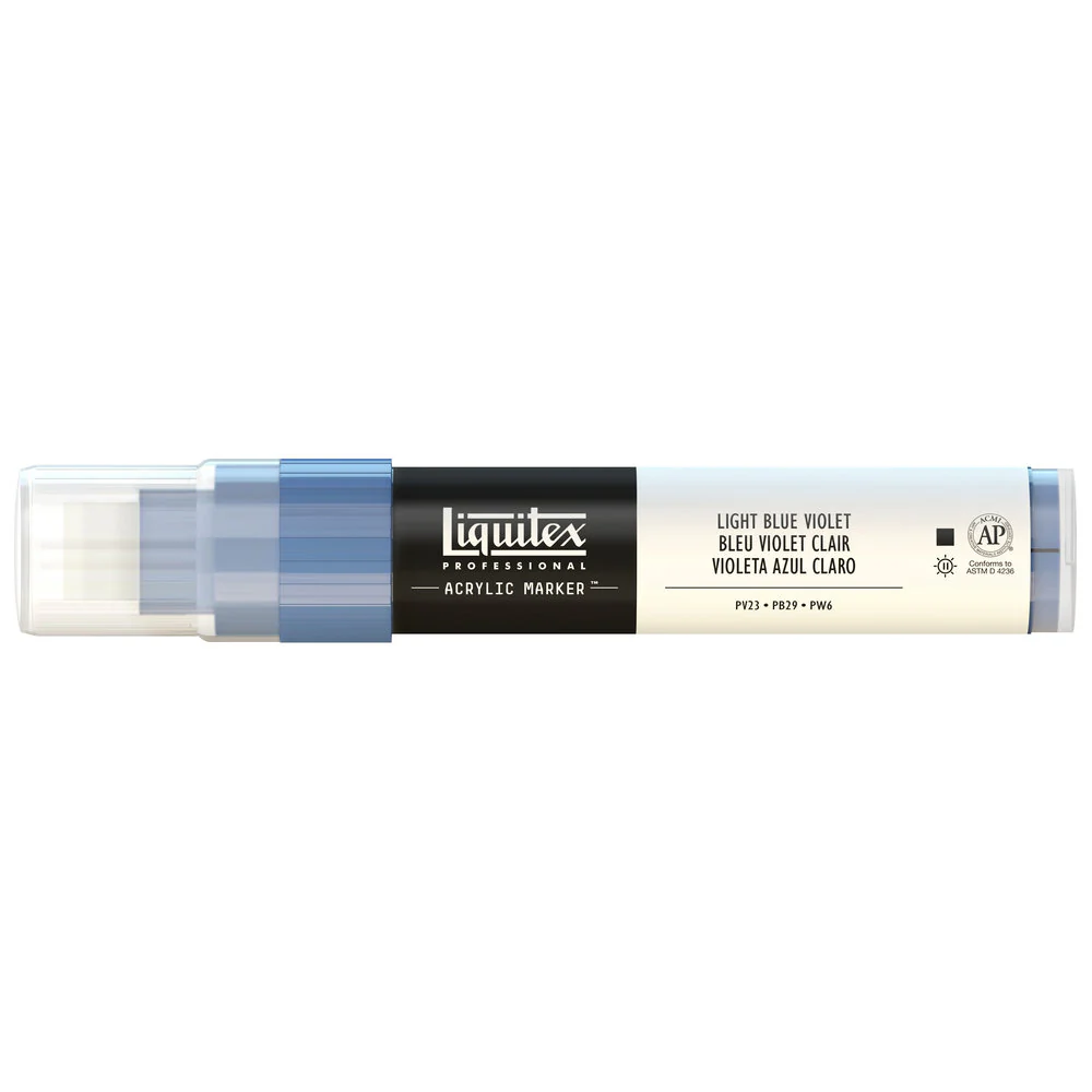 Professional Acrylic Marker - Light Blue Violet - Image 3