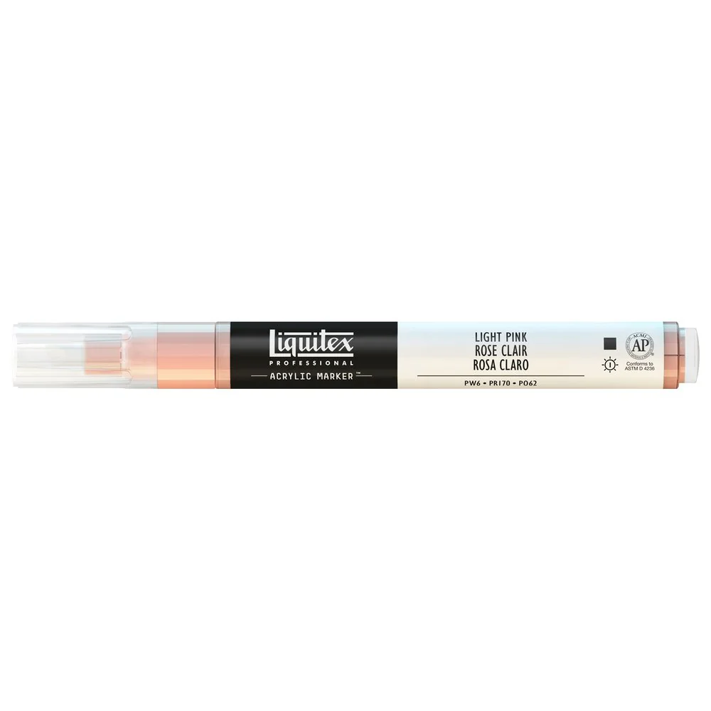 Professional Acrylic Marker - Light Pink - Image 2