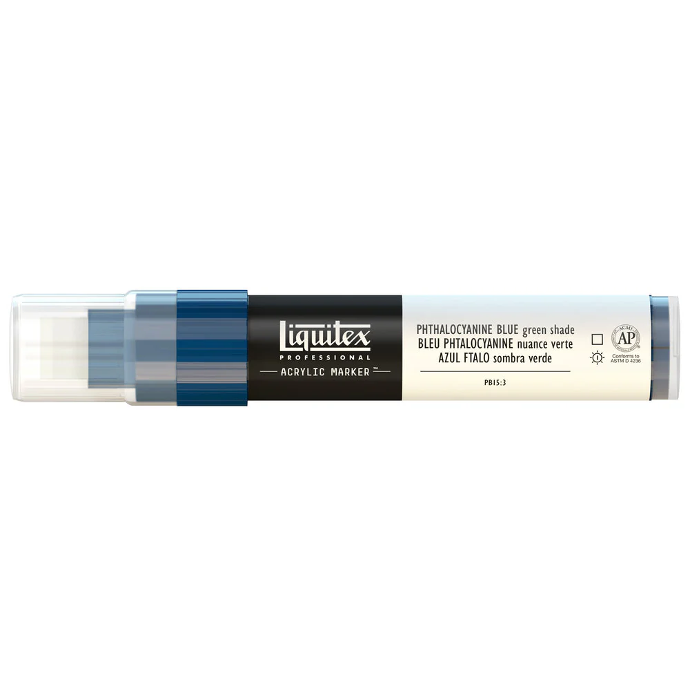 Professional Acrylic Marker - Phthalocyanine Blue Green Shade - Image 3