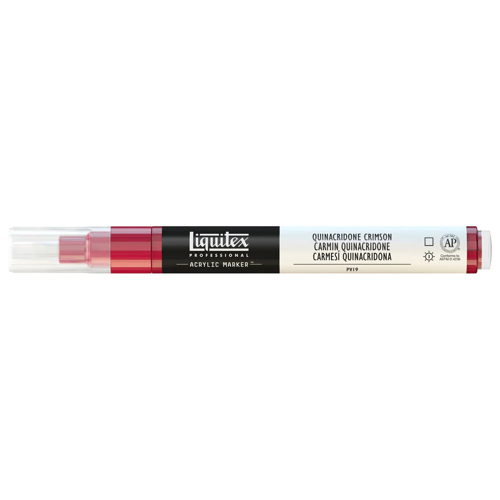 Professional Acrylic Marker - Quinacridone Crimson - Image 2