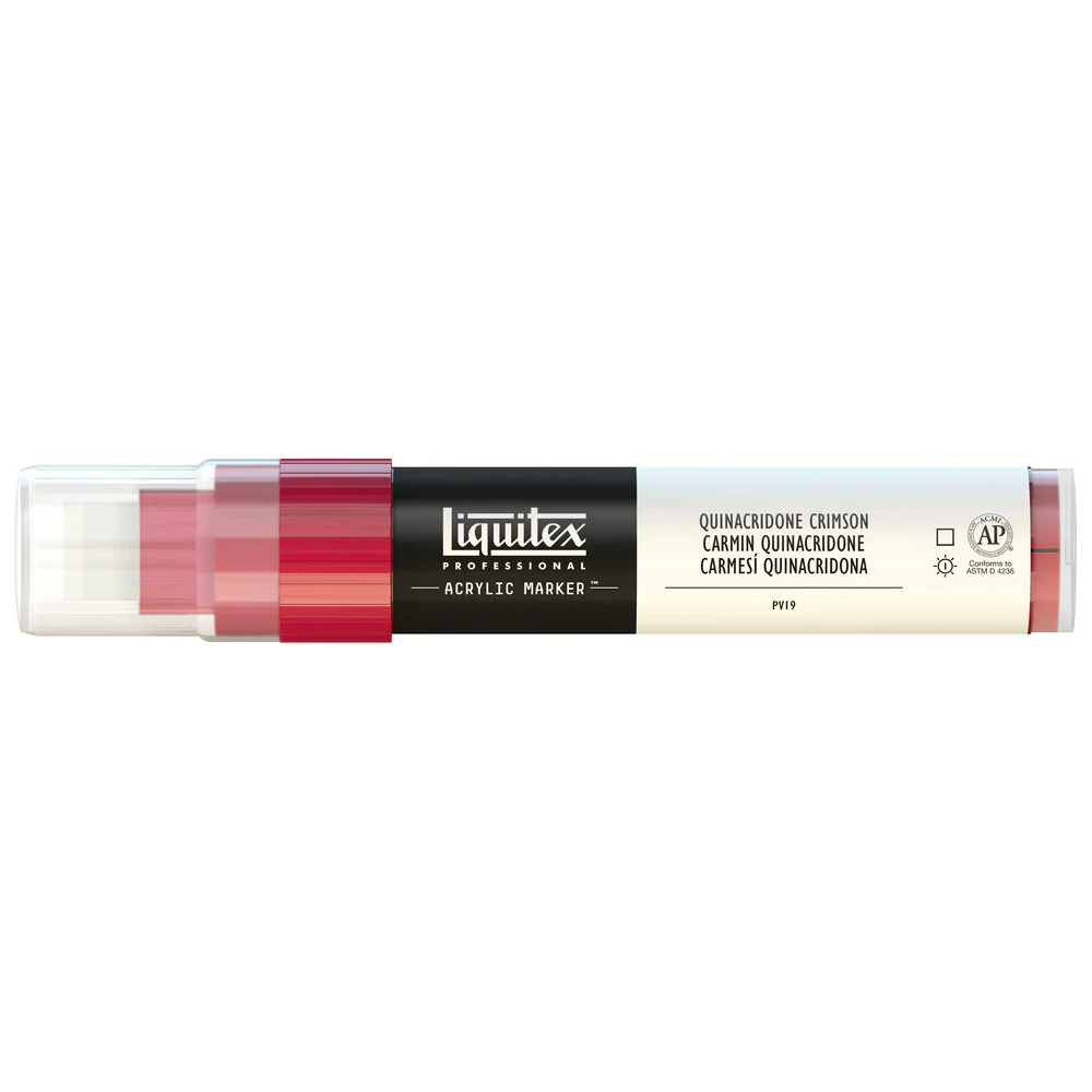 Professional Acrylic Marker - Quinacridone Crimson - Image 3