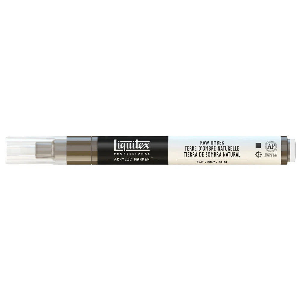 Professional Acrylic Marker - Raw Umber - Image 2