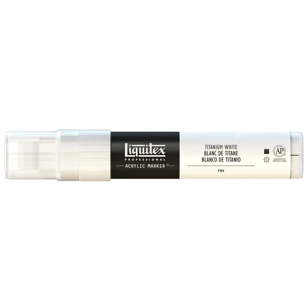 Professional Acrylic Marker - Titanium White - Image 3