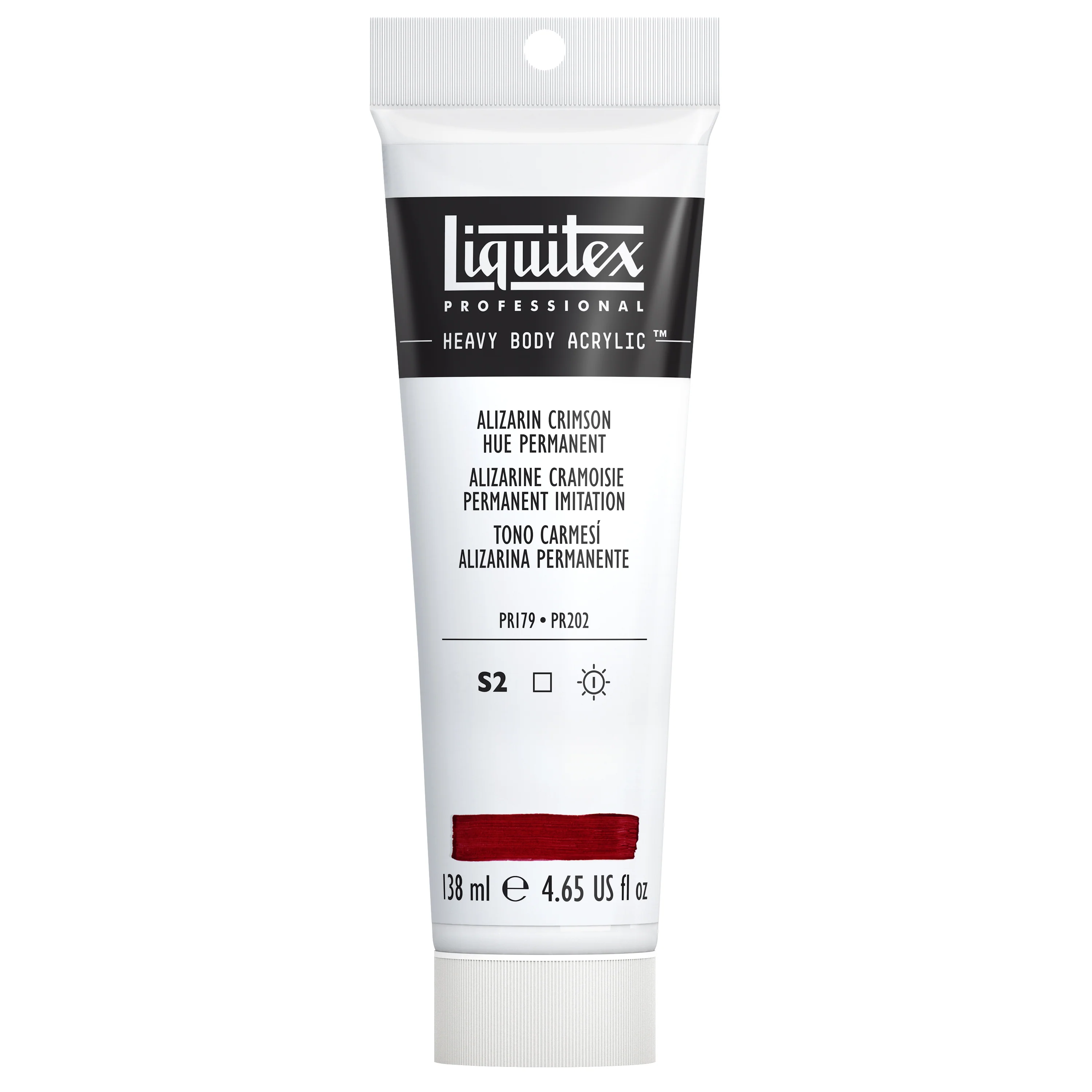Professional Heavy Body Acrylic - Alizarin Crimson Hue Permanent - Image 2