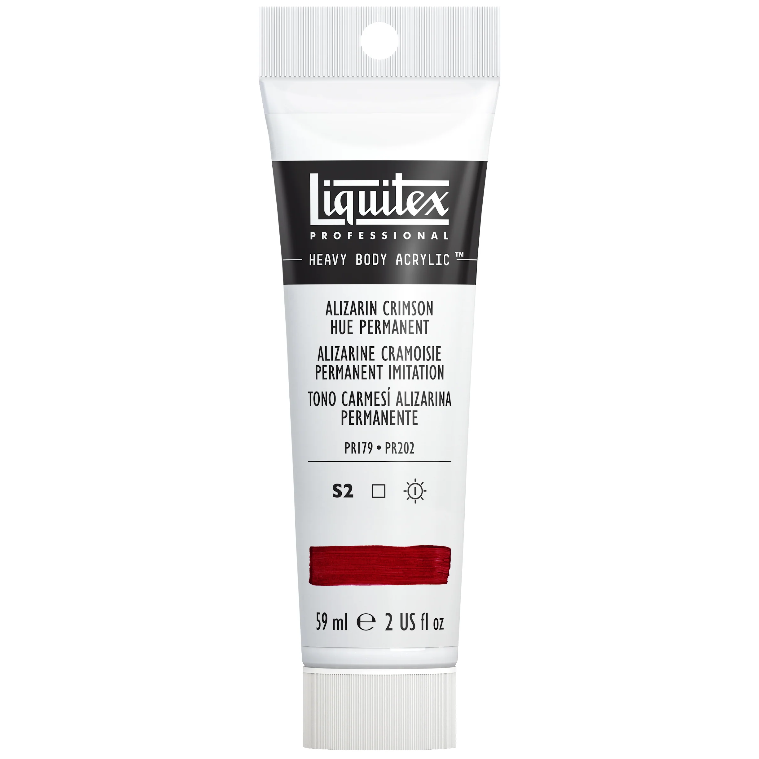 Professional Heavy Body Acrylic - Alizarin Crimson Hue Permanent - Image 3