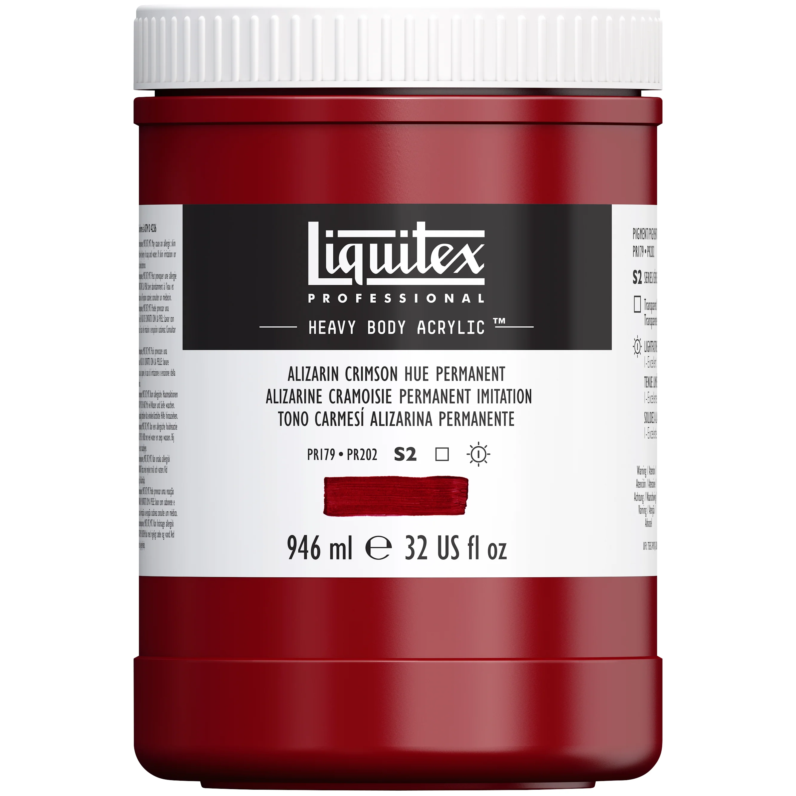 Professional Heavy Body Acrylic - Alizarin Crimson Hue Permanent - Image 5