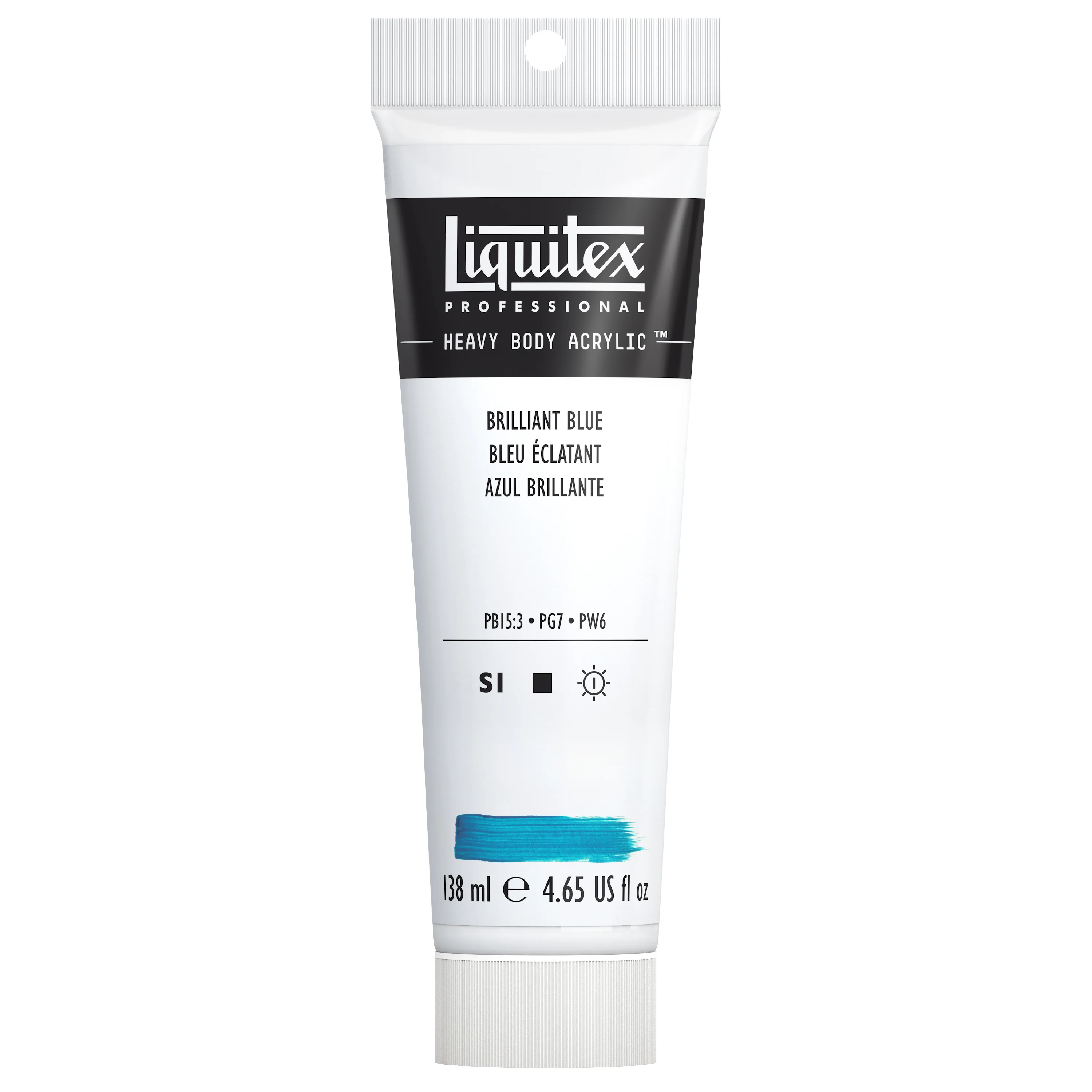 Professional Heavy Body Acrylic - Brilliant Blue - Image 2