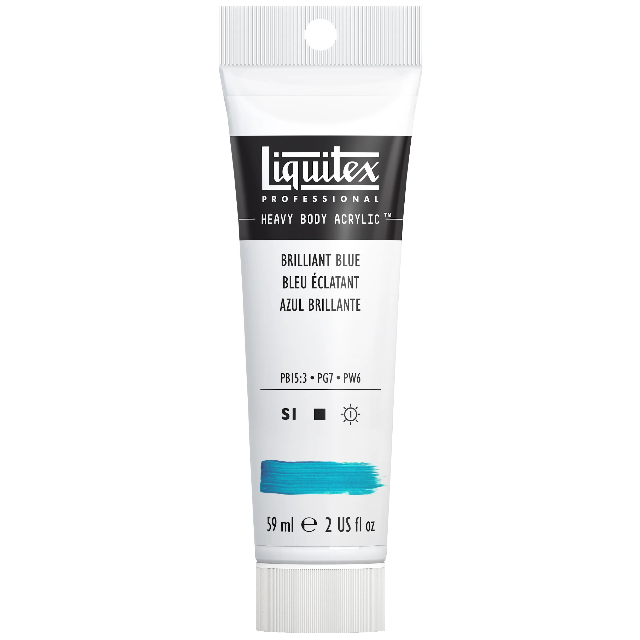 Professional Heavy Body Acrylic - Brilliant Blue - Image 3