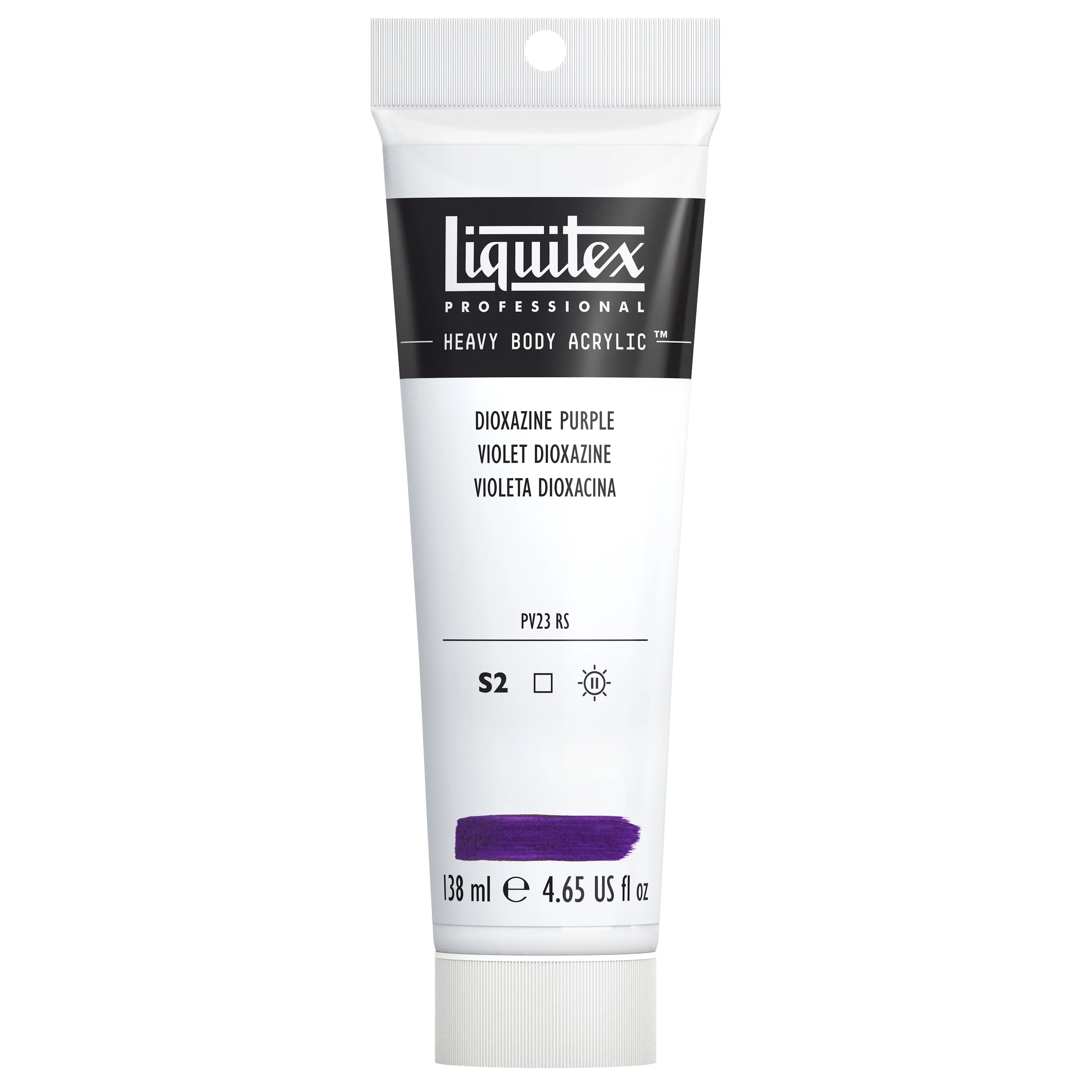 Professional Heavy Body Acrylic - Dioxazine Purple - Image 2