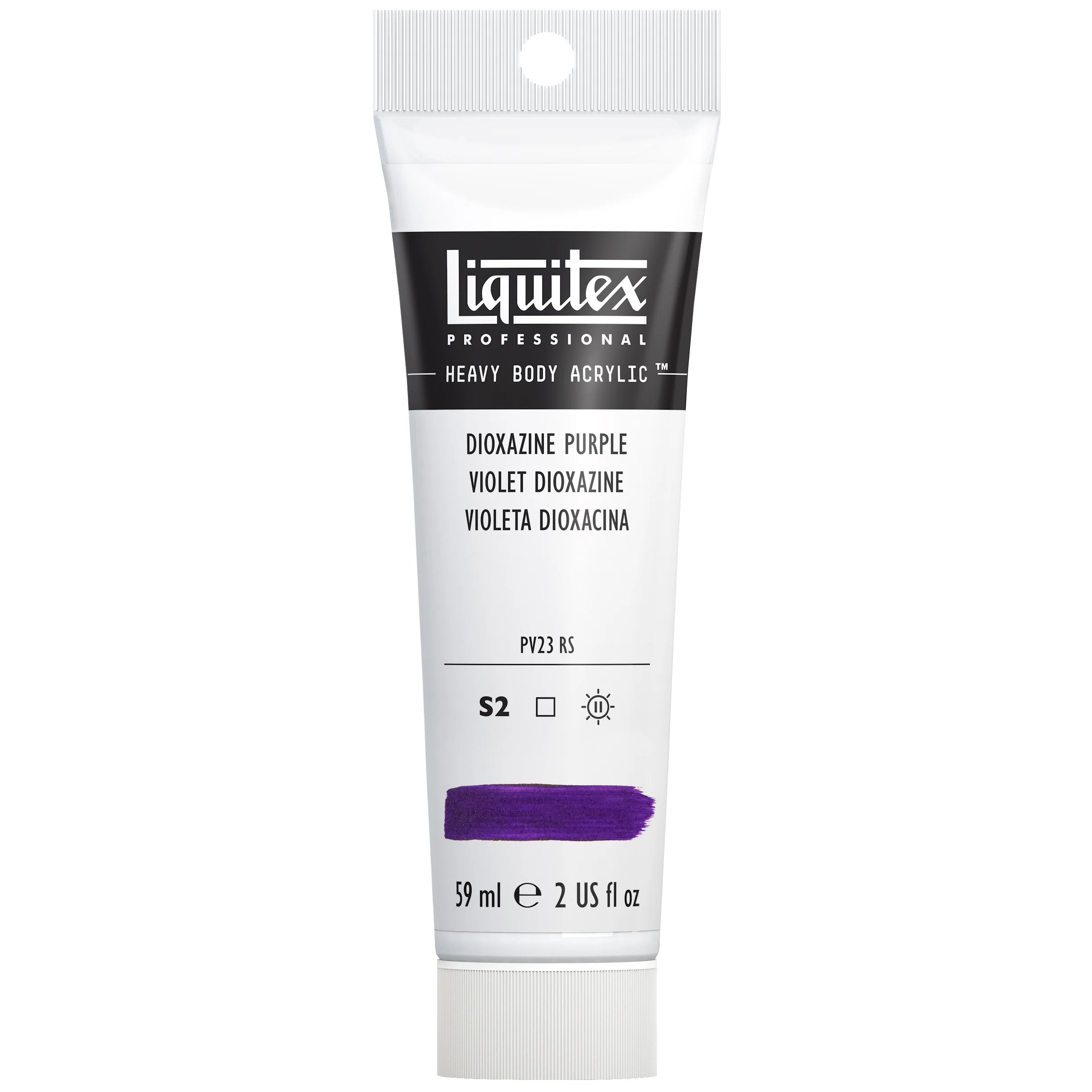 Professional Heavy Body Acrylic - Dioxazine Purple - Image 3