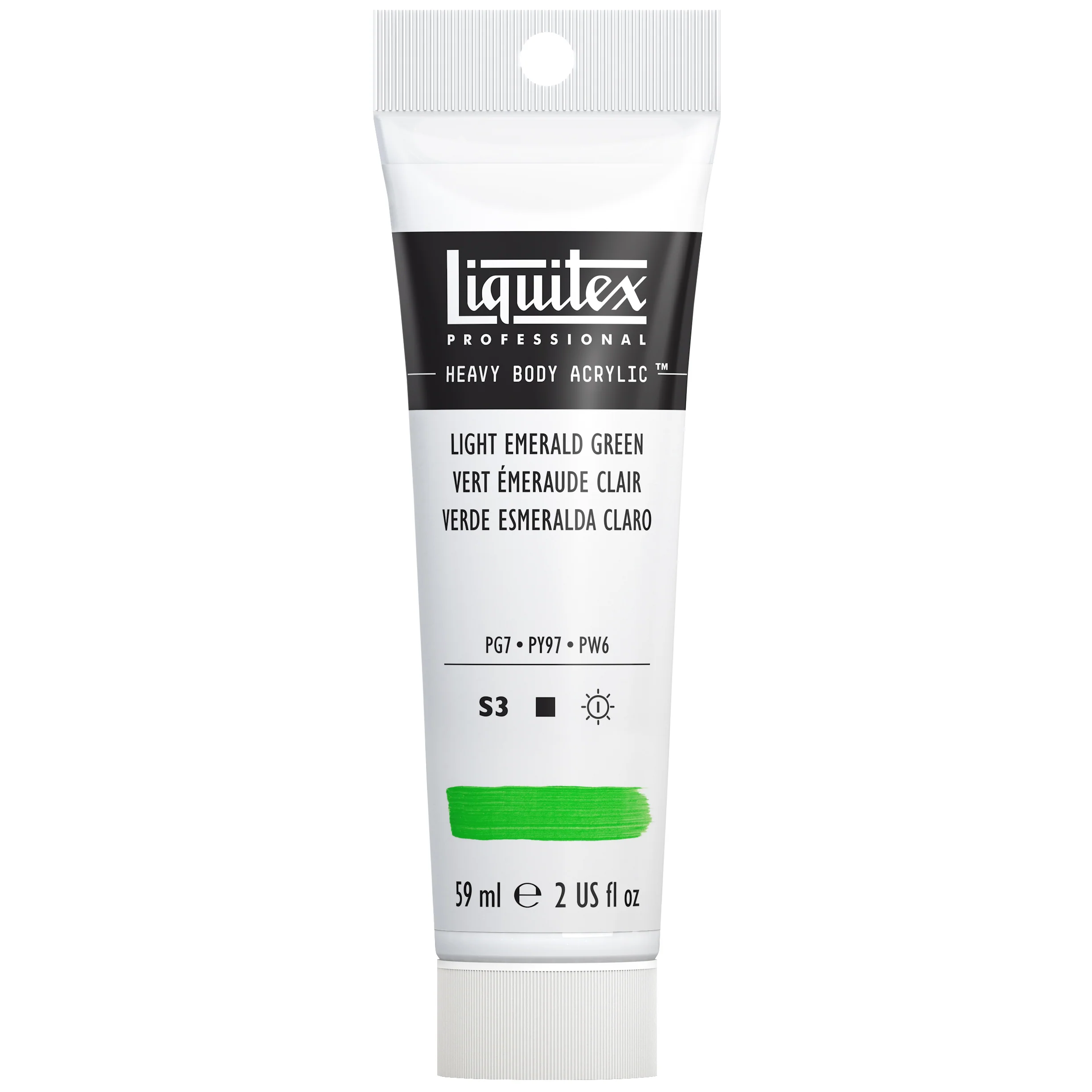 Professional Heavy Body Acrylic - Emerald Green - Image 2