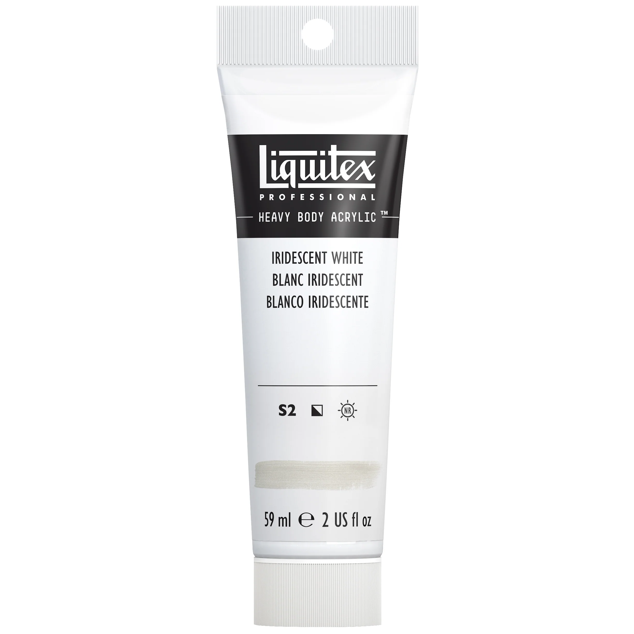 Professional Heavy Body Acrylic - Iridescent White - Image 2