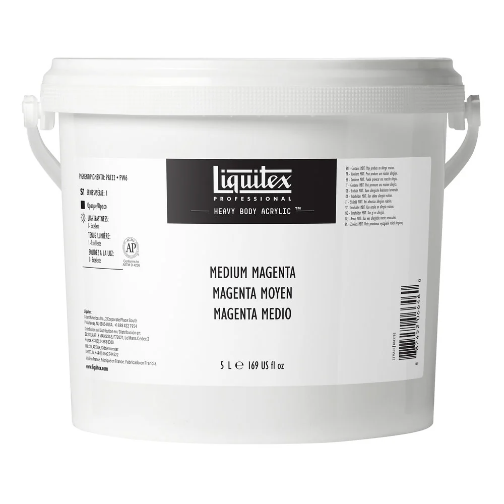 Professional Heavy Body Acrylic - Medium Magenta - Image 9