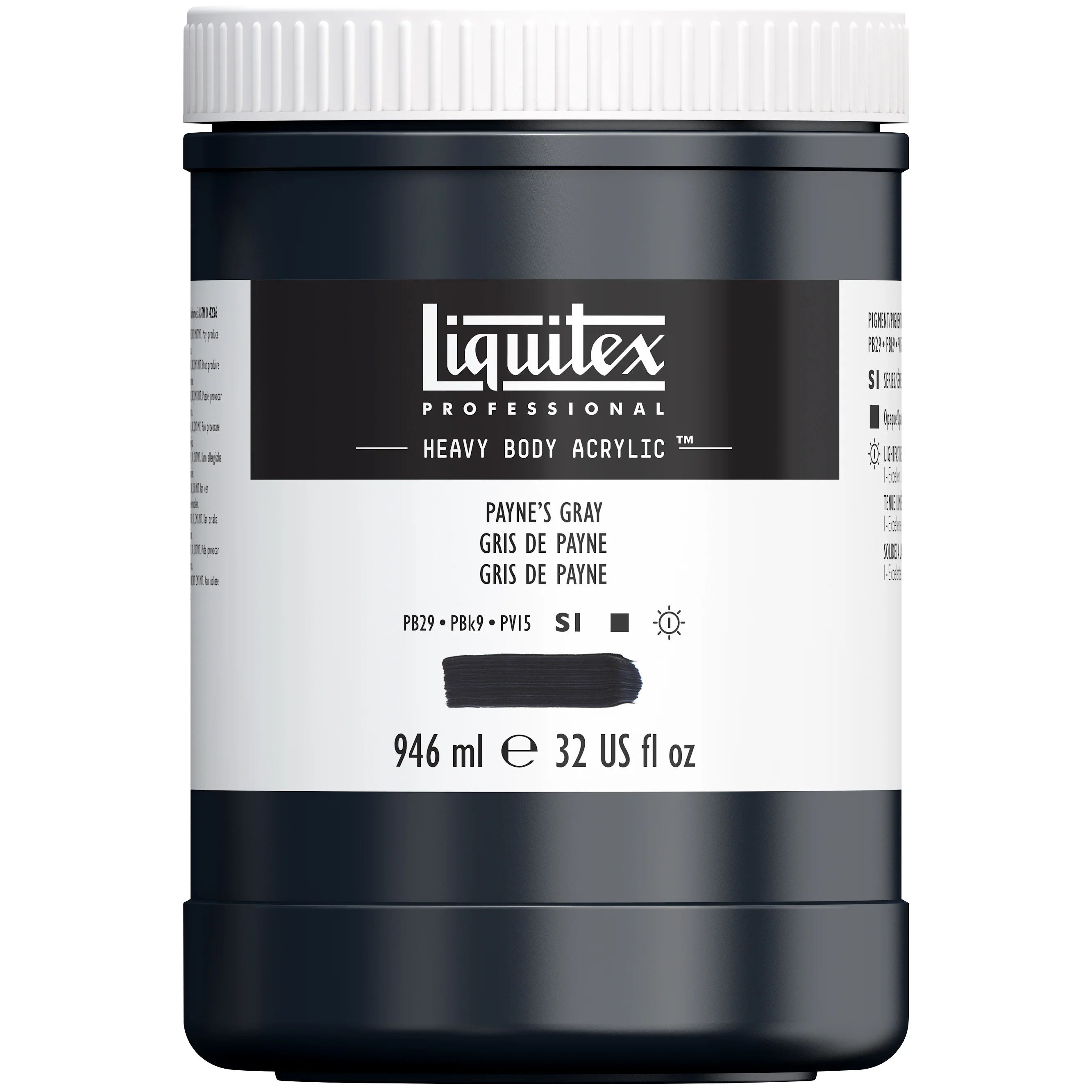 Professional Heavy Body Acrylic - Payne's Gray - Image 5