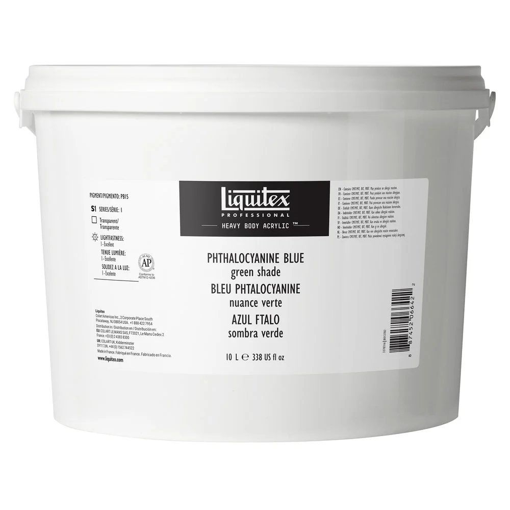 Professional Heavy Body Acrylic - Phthalocyanine Blue Green Shade - Image 14