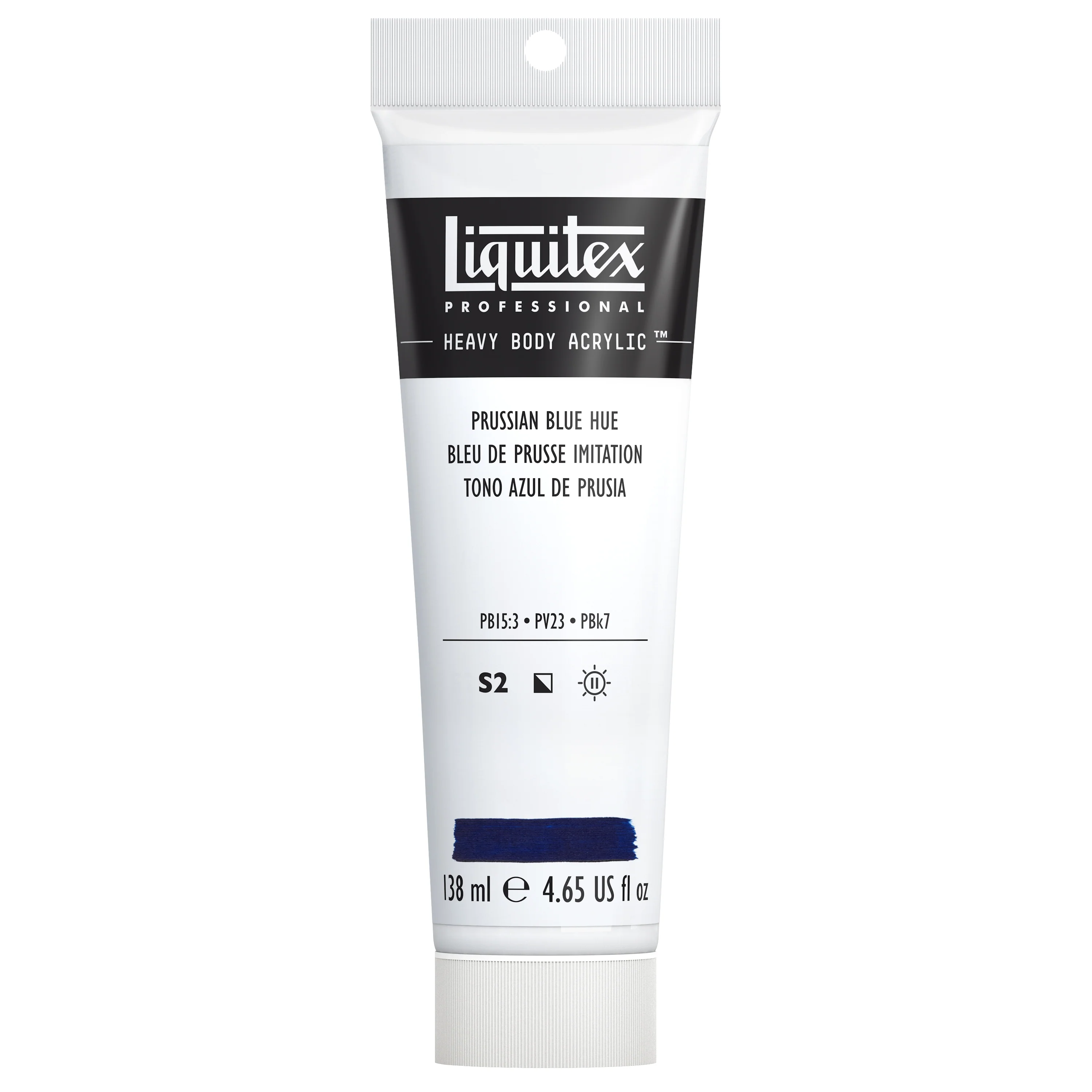 Professional Heavy Body Acrylic - Prussian Blue Hue - Image 2
