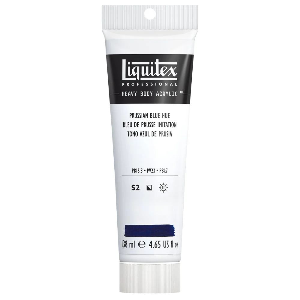 Professional Heavy Body Acrylic - Prussian Blue Hue - Image 8