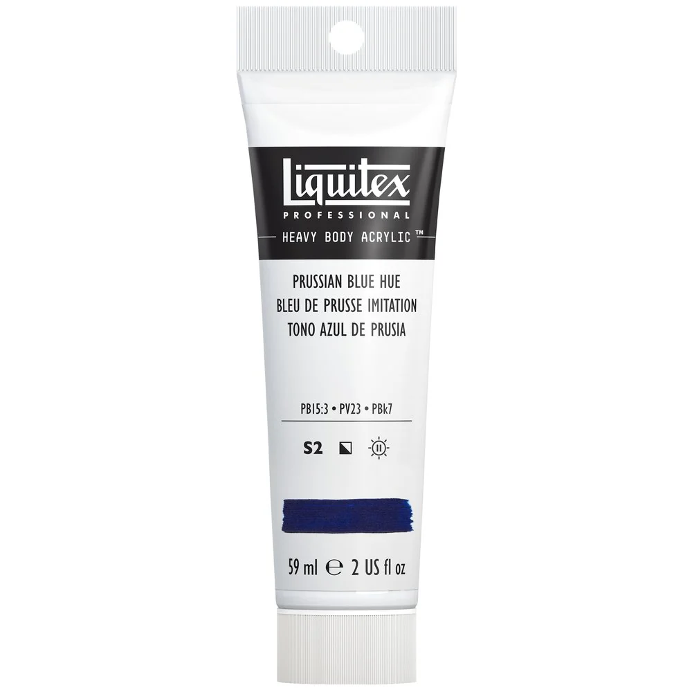 Professional Heavy Body Acrylic - Prussian Blue Hue - Image 9