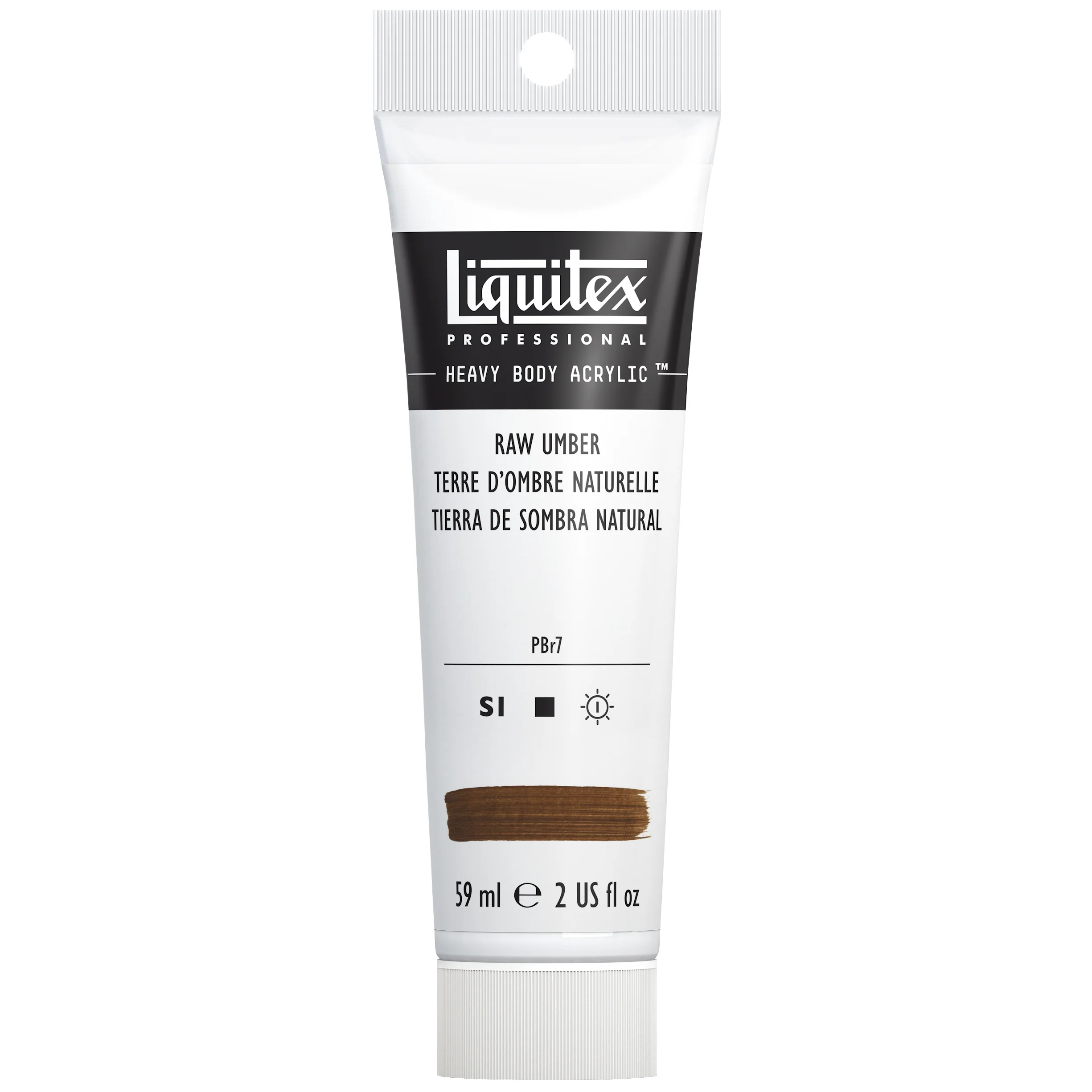 Professional Heavy Body Acrylic - Raw Umber - Image 3