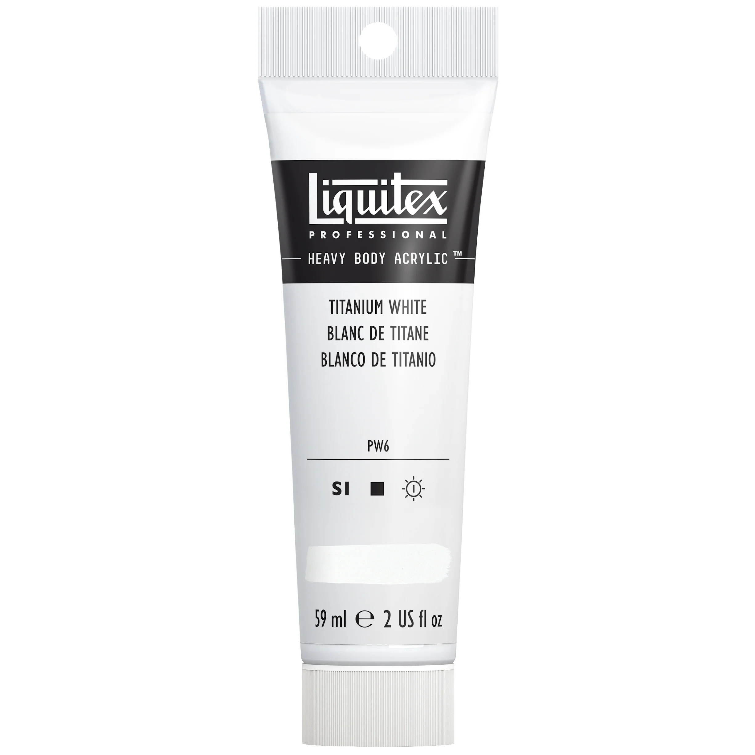 Professional Heavy Body Acrylic - Titanium White - Image 3