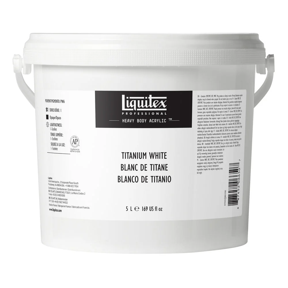 Professional Heavy Body Acrylic - Titanium White - Image 9
